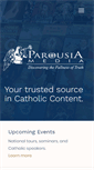 Mobile Screenshot of parousiamedia.com